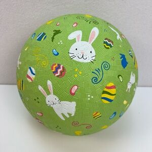 Easter Playground Ball Basket Stuffer Bunny Spring Inflatable Outdoor Kids Toy